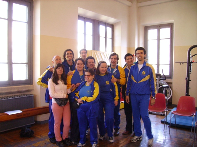 Foto di gruppo al torneo di showdown... da Sinistra: L'ospite Aldo, Silvia, Marco, Angela, Attiglio, Alessandra, Claudio, Michela, Domenico, Jose, Simone